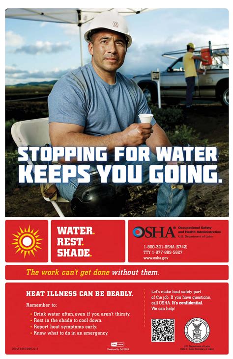 OSHA S Campaign To Prevent Heat Illness In Outdoor Workers Heat