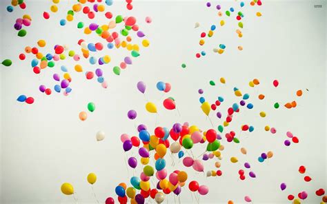 Free Download Colorful Balloons HD Desktop Mobile Wallpaper Background X For Your