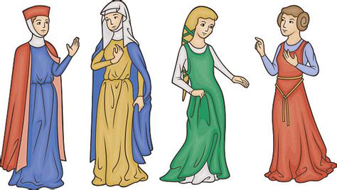 Renaissance Dress Clip Art Vector Images And Illustrations Istock