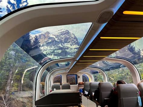 Scenic Glass Roof Train Ride Through Rockies Canada