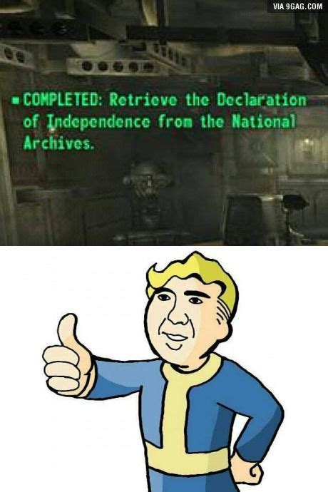 Fallout National Treasure Funny Memes Fallout Funny Funny Games