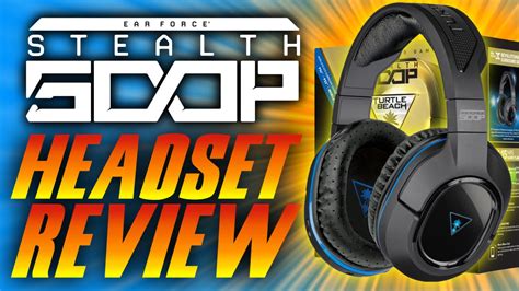 Turtle Beach Stealth P Headset Review And Unboxing Stealth P