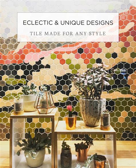 Eclectic And Unique Tile Designs Tile Made For Any Style Mercury Mosaics