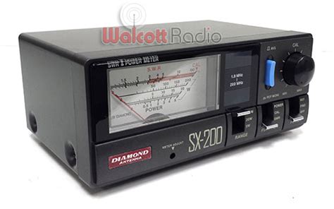 Diamond Sx 200 Swr And Power Meter Walcott Radio