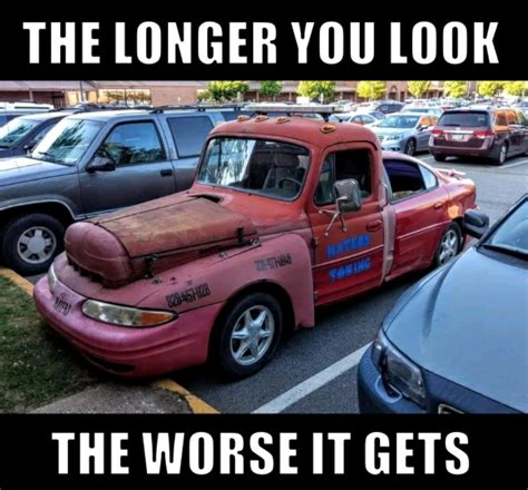 Pickup Truck The Longer You Look 7 Tush Wa The Worse It Gets Wtf
