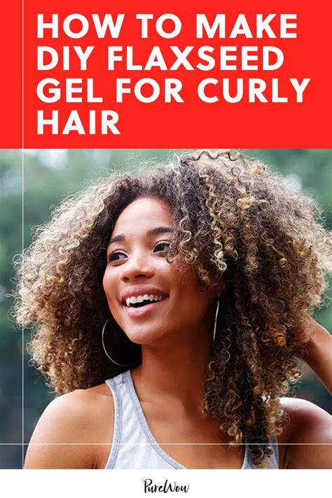 How To Make Diy Flaxseed Gel For Curly Hair According To The Experts