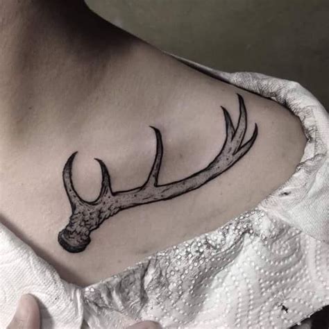 Elk Antler Tattoo