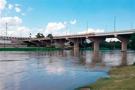 Hoy Tamaulipas Crecio El Nivel Del Rio Bravo Casi Tres Metros En