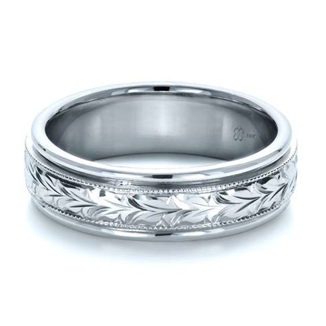 Playing off hand engraved, friend. Custom Hand Engraved Wedding Band #1213 Bellevue Seattle ...