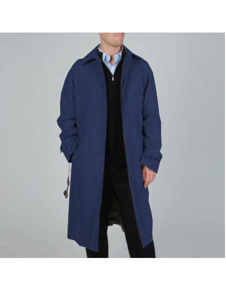 Mens Big And And Tall Trench Coat Dark