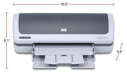 As far as looks go, the deskjet 3650 is the epitome of simplicity. Printer HP Deskjet 3650