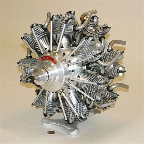 The Paul Knapp Engine Collection Radial Engine Engineering Model