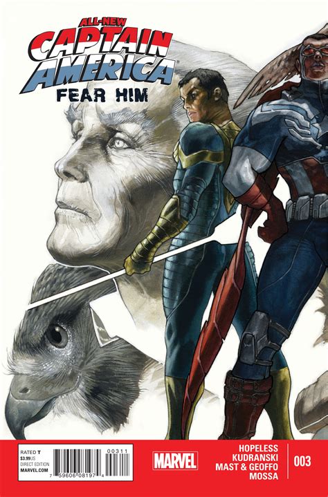 Preview All New Captain America Fear Him 3 Comic Vine