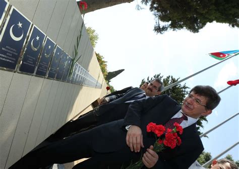 foreign minister davutoğlu “turkey and azerbaijan are two brotherly countries from time