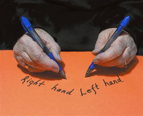 The Scientific Reason Behind Writing With The Left Hand The