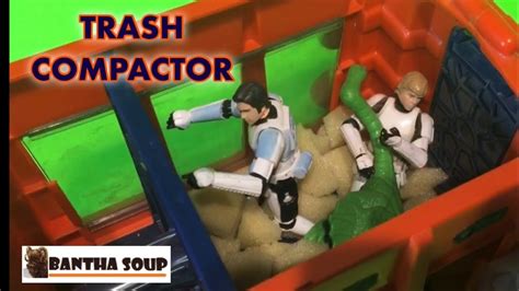 Star Wars Trash Compactor Action Adventures Youtube