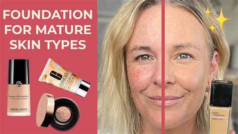 Foundations For Mature Skin Tips Best Foundations For Over S In