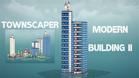 Townscaper Modern City Building Relaxing Tutorial Timelapse Youtube