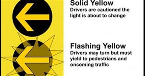 City Traffic Lights Will Introduce Flashing Yellow Arrow
