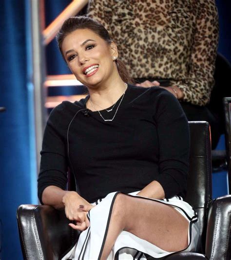 Eva Longoria Crossed Legs 2019 Winter Tca Tour Legs Cool