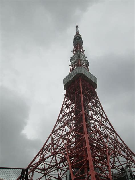 Tokyo Tower Tokyo Tourism Fog Rainy Weather Observation Tower