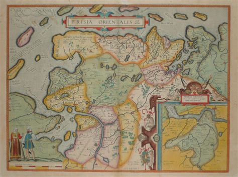 Map Of East Frisia Illustration World History Encyclopedia