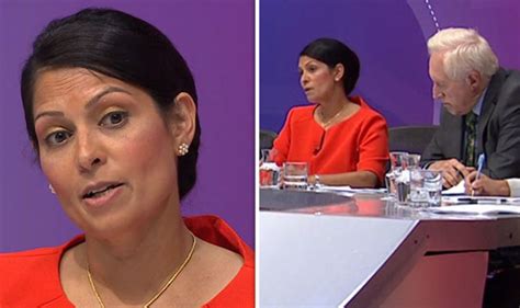 Bbc Question Time Priti Patel Makes Superb Points About Brexit And Ending Free Movement Uk