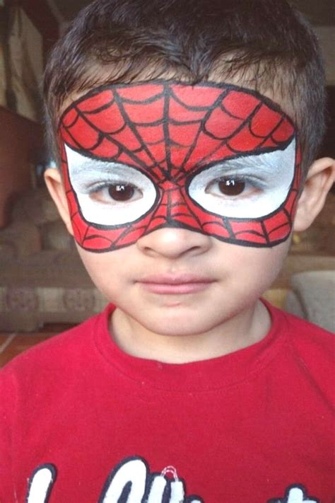 38 Spiderman Face Painting Ideas For Kids | Face painting halloween