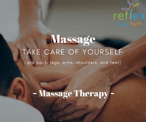 Reading Massage Therapy At Reflex Spinal Health Reflex Spinal Health
