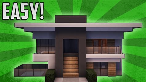 Popular house maps for minecraft: Minecraft: How To Build A Small Modern House Tutorial (#8 ...