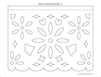 Easy Papel Picado Template Printable Farrah Printable