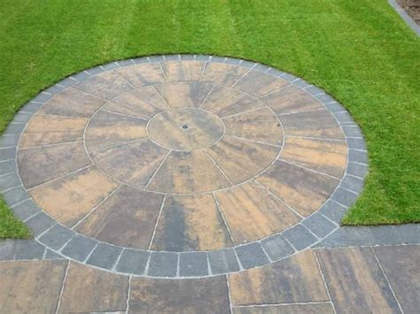 54 Hq Pictures Decorative Paving Circles 10 Circular Patio Designs