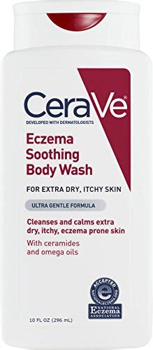Cerave Eczema Soothing Body Wash 10 Oz With Omega Oils And Ceramides