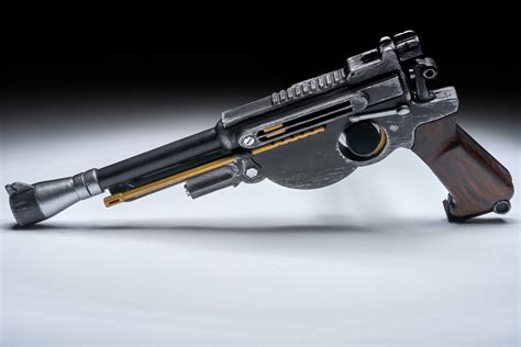 The Mandalorian Blaster Pistol Prop Replica Fully Finished Etsy
