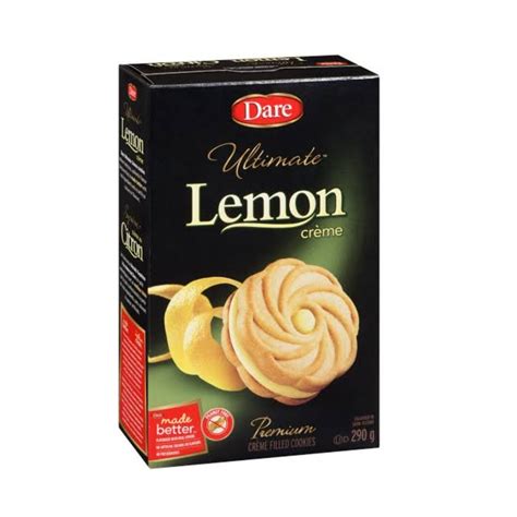 Dare Ultimate Lemon Creme Filled Cookies 290g Lazada Ph