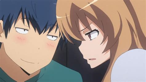This Is From The Anime Toradora The Couple In The Picture Is Ryuuji