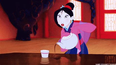 Mulan sighed as she wrapped a towel around herself. 什么。。 GIF - Zhwhat Dishini Mulan - Discover & Share GIFs