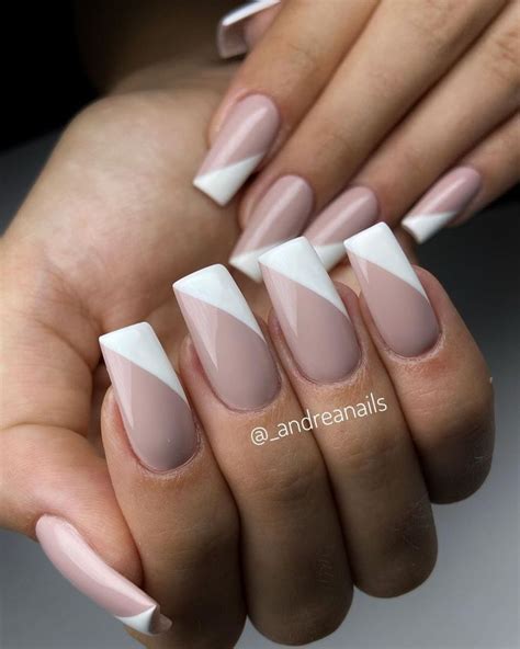 46 cute acrylic nail designs you ll want to try today you have style white tip acrylic nails