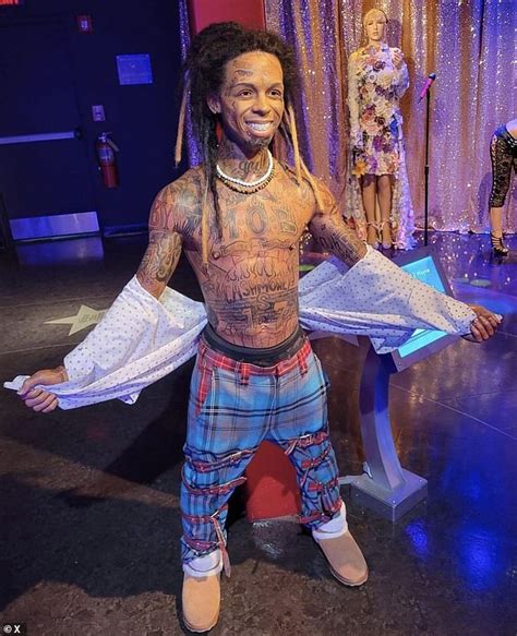 Lil Wayne Slams New Wax Figure After Snap Sparks Social Media Frenzy That Sh T Ain T Me