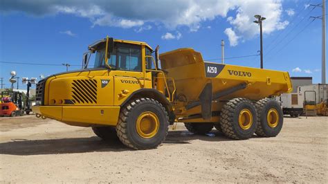2005 Volvo A25d 6x6 Articulated Dump Truck 9658 Hours Oahu Auctions