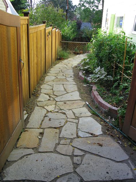 Pea Gravel Pathway Flagstone Pathway Landscaping Services Lane