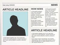 Three important steps are involved:1. Editable old newspaper template - One of a number of nice ...