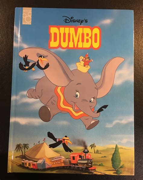 Dumbo Walt Disney Childrens Book Classic Homeschool Reading Hardcover