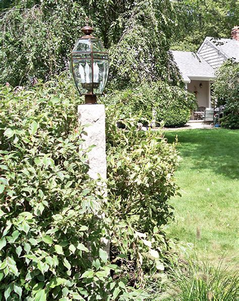 Granite Lamp Post Rock 4 Sides Westwood Mills