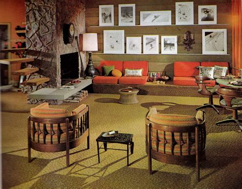1960s Interior Décor The Decade Of Psychedelia Gave Rise