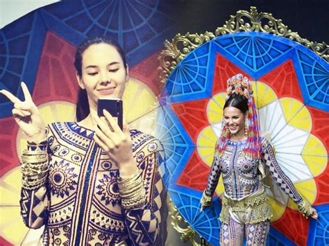 Catriona Gray National Costume After Being Questioned About Her