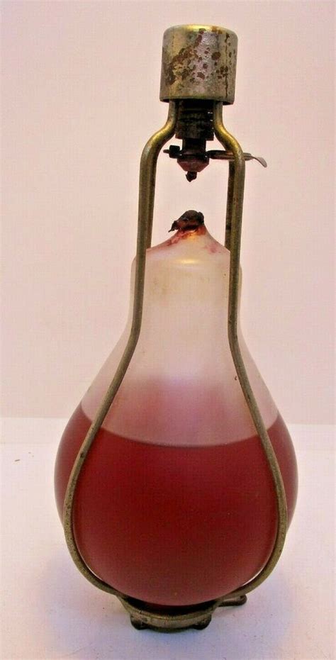 Vintage Red Comet Glass Fire Grenade Extinguisher Ceiling Hanging Unit With Images Fire