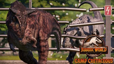 Toro And The Indominus Camp Cretaceous Jurassic World Evolution
