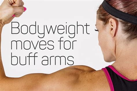 Want Buff Arms Try These 5 Bodyweight Moves Get Healthy U Tv