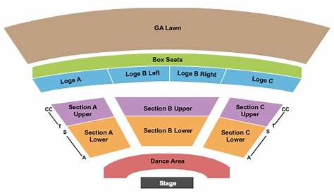 Starlight Bowl Seating Chart & Maps - Burbank